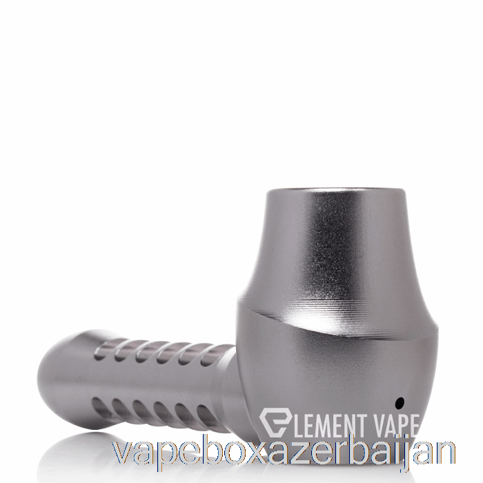 Vape Box Azerbaijan Cheech Glass Metal Encased Spoon Hand Pipe Grey